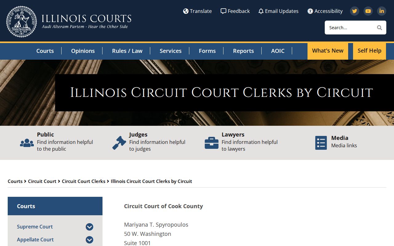 Hardin County circuit clerk route for warrant and court record checks